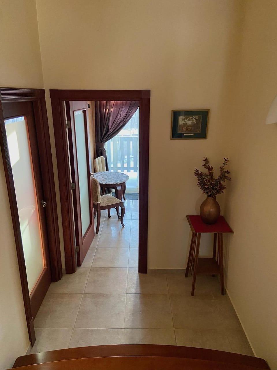 Seating area, hair dresser