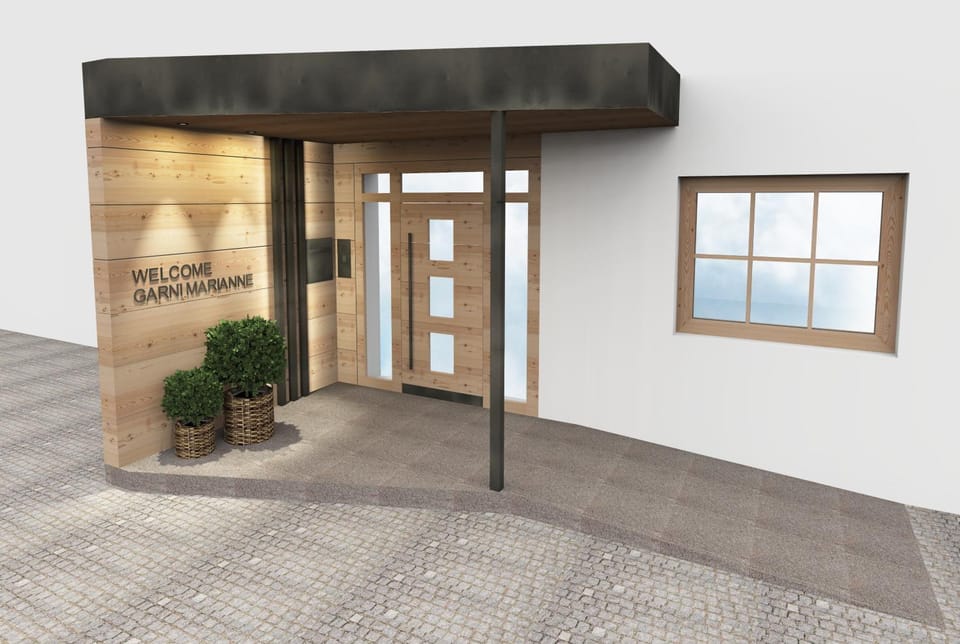 Property building, Facade/entrance