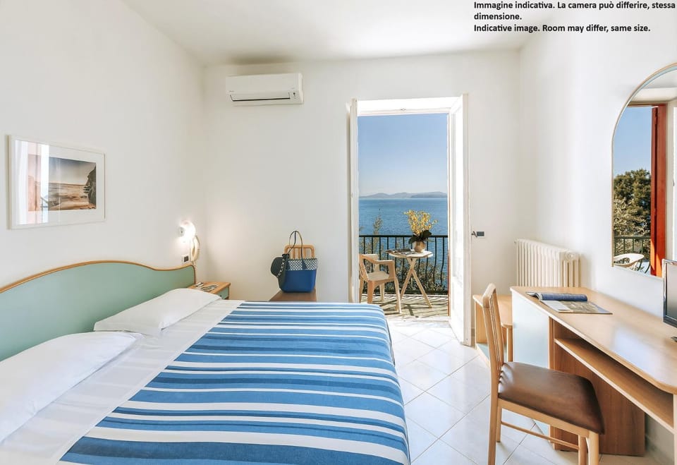 Bedroom, Sea view