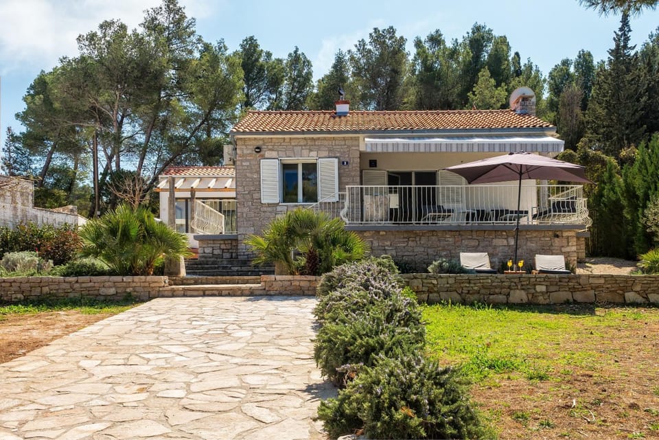 Property building, Garden view