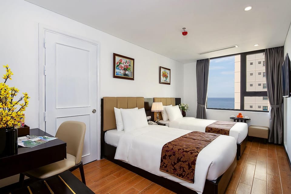 Bedroom, Sea view
