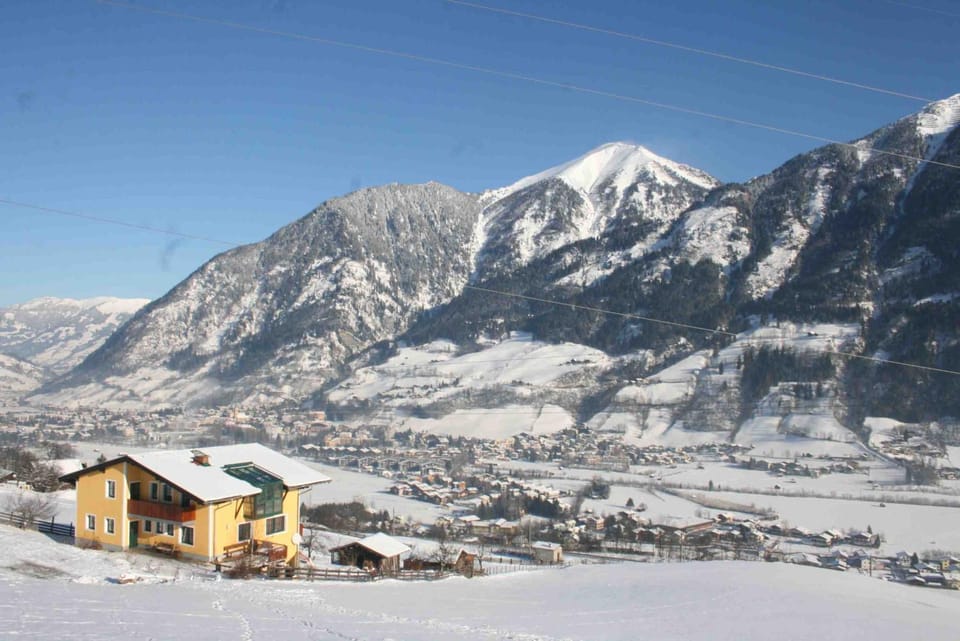Property building, Neighbourhood, Natural landscape, Mountain view