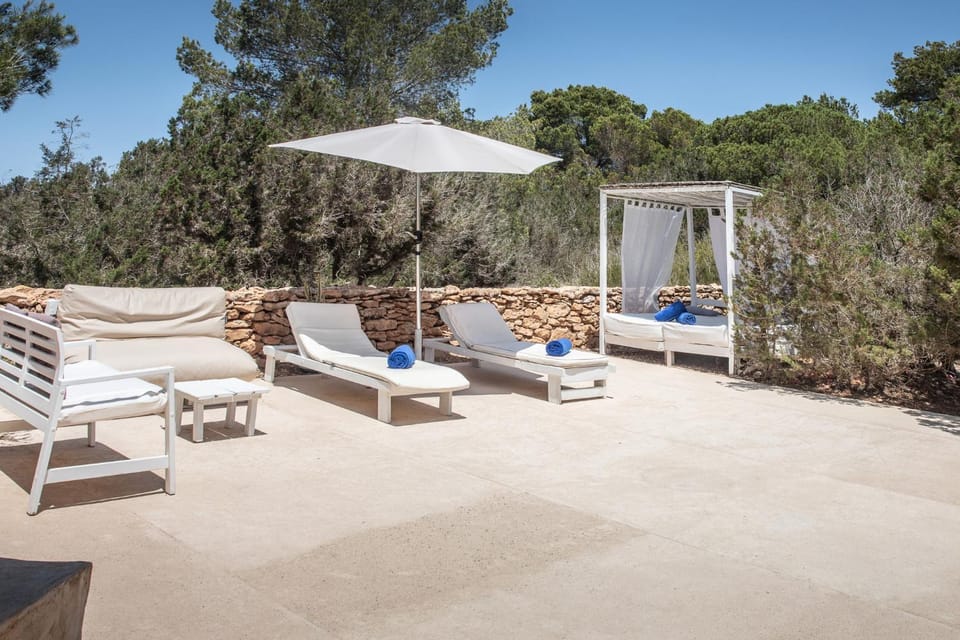 Patio, Natural landscape, Garden, sunbed