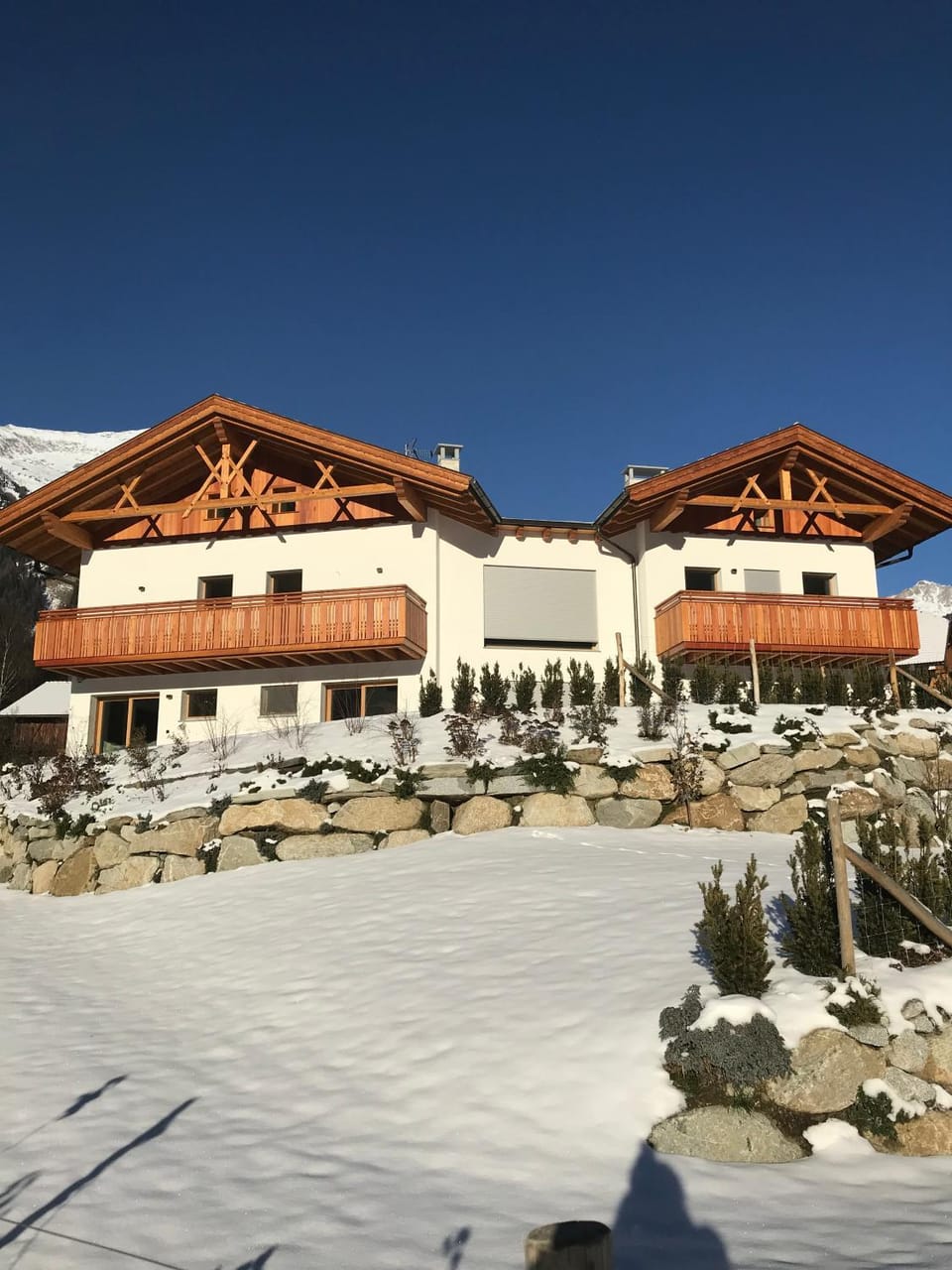 Property building, Winter