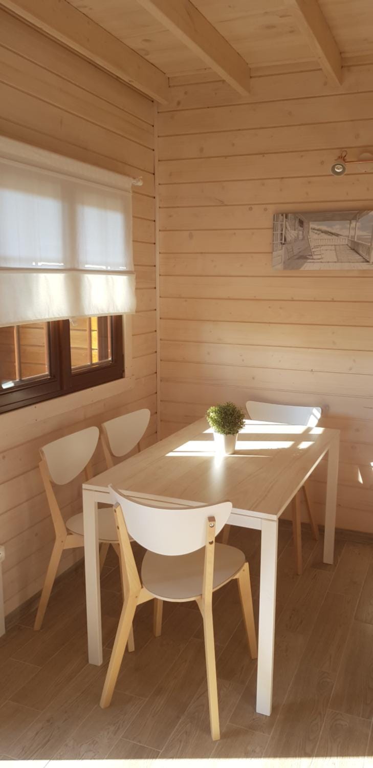 Domki Morskie Opowieści Nature lodge in Pomeranian Voivodeship