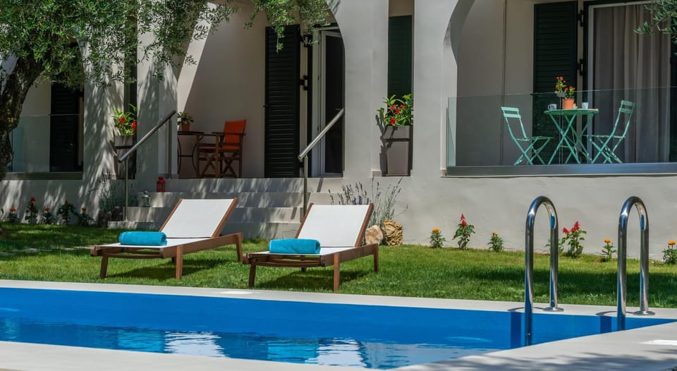 Day, Garden, sunbed