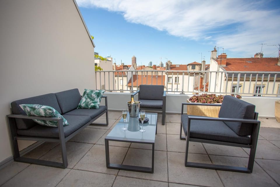 Patio, Balcony/Terrace, City view