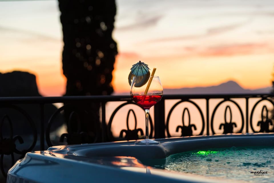 Hot Tub, Solarium, Sunset, Open Air Bath
