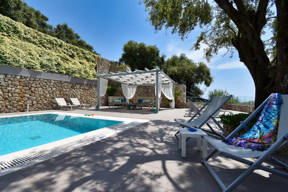 Natural landscape, Garden view, sunbed