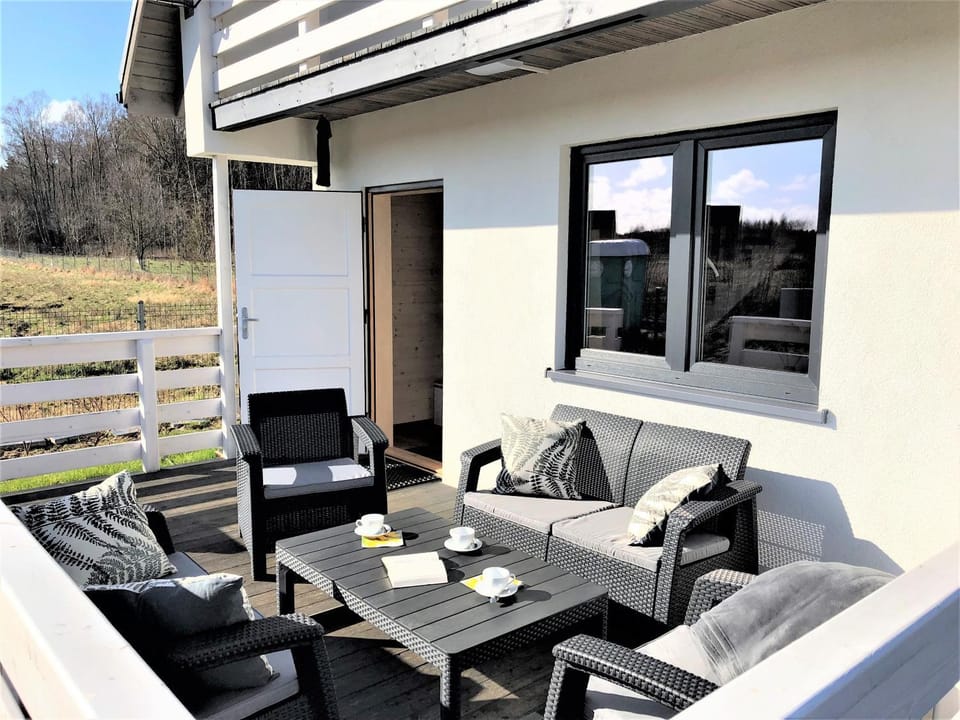 Białe Domki Lubiatowo House in Pomeranian Voivodeship