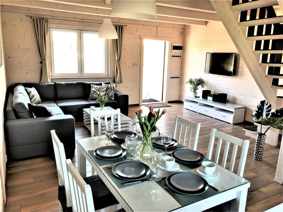 Białe Domki Lubiatowo House in Pomeranian Voivodeship