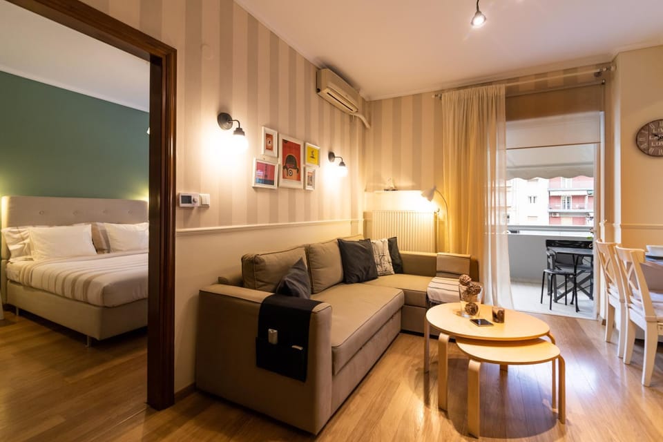 Living room, Bedroom