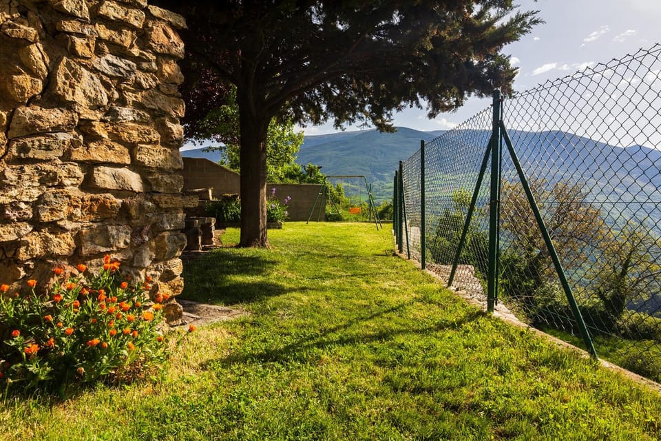 Natural landscape, Garden, Mountain view