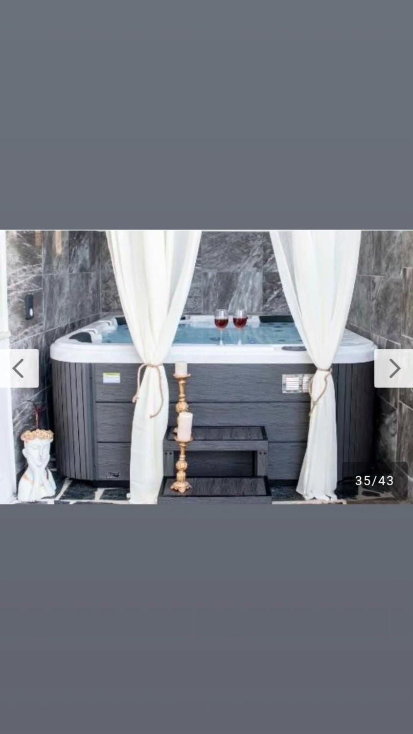 Cleopatra deluxe with jacuzzi apart in Kamilari with panoramic view Apartment in Crete