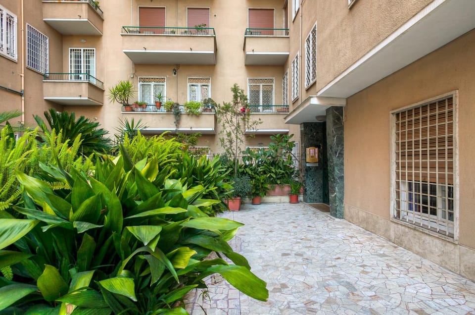 Property building, Garden