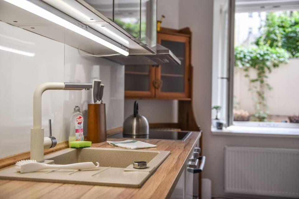 Quiet apartment in the city center with own terrace Apartment in Prague