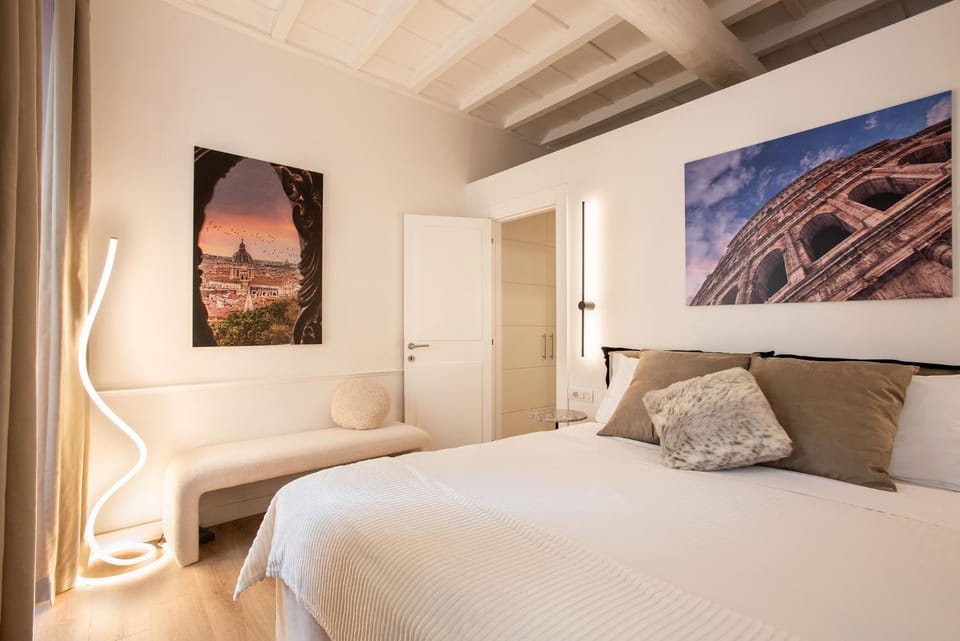 Bed, Photo of the whole room, Bedroom, heating, air conditioner