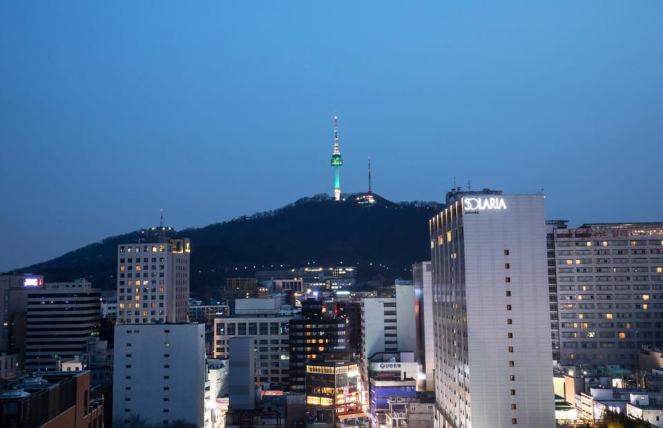 Night, City view