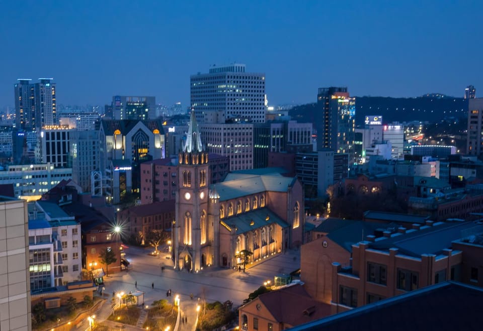 Night, City view