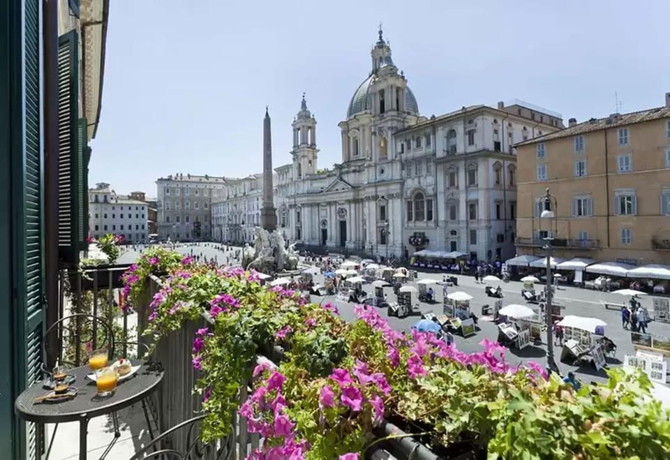 Nearby landmark, City view, Street view