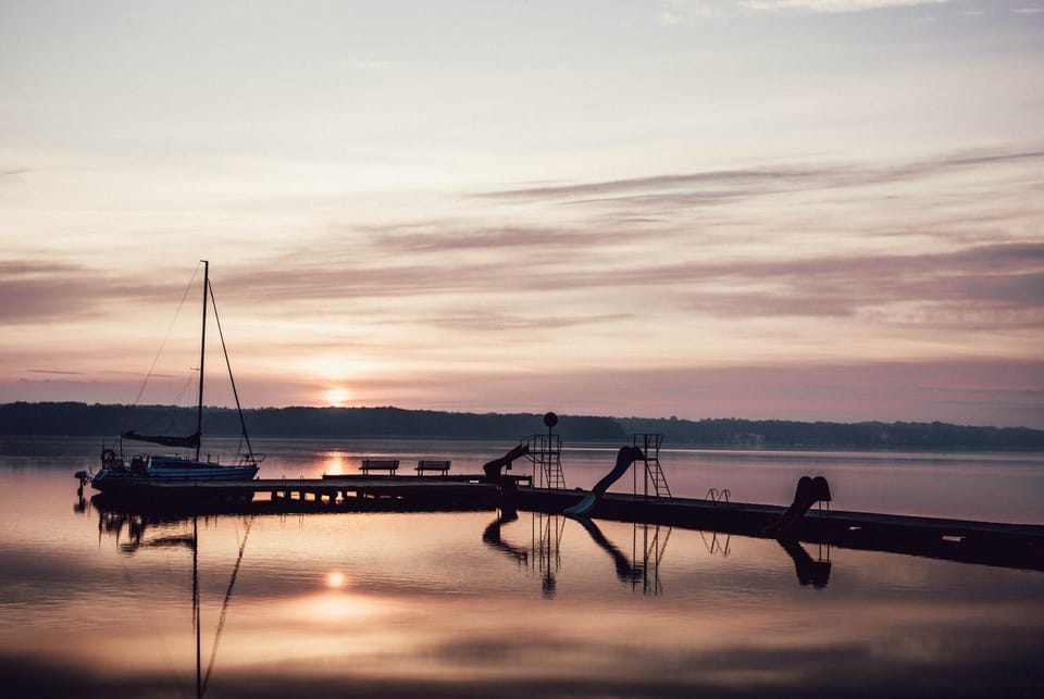Lake view, Sunrise