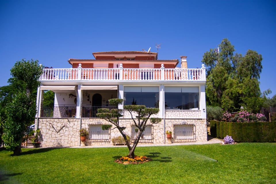 Property building, Garden view