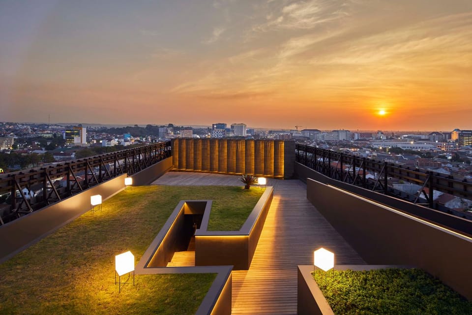 Garden, Sunset