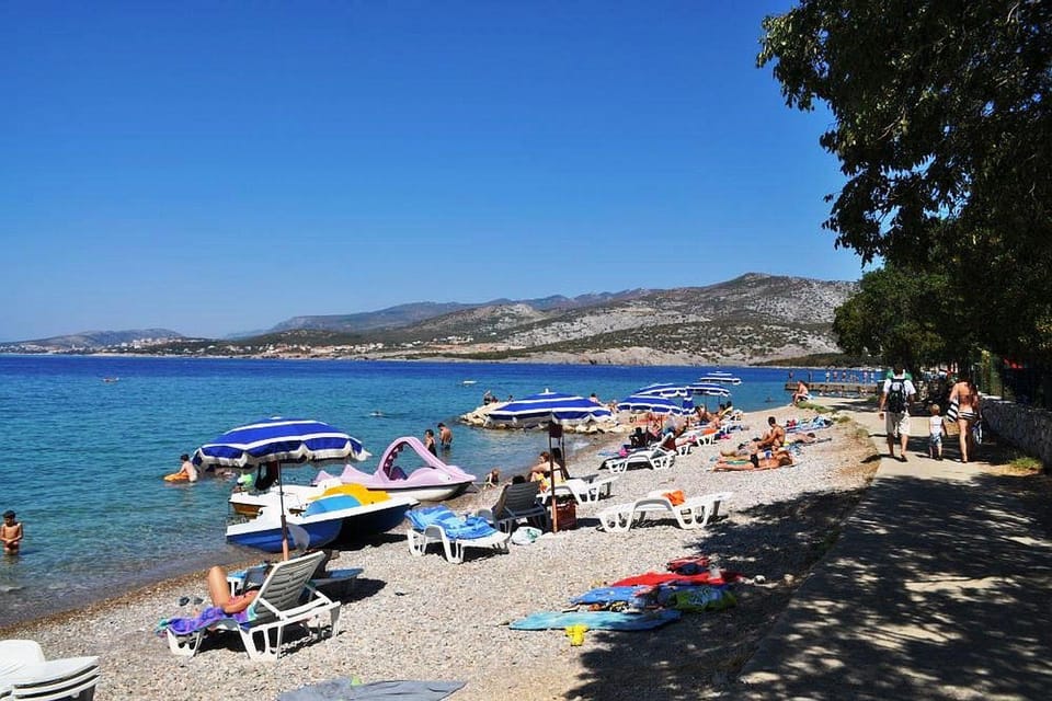 People, Beach, Sea view