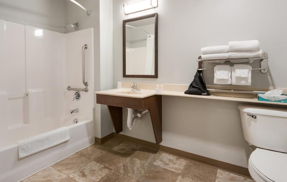 Shower, Toilet, Bath