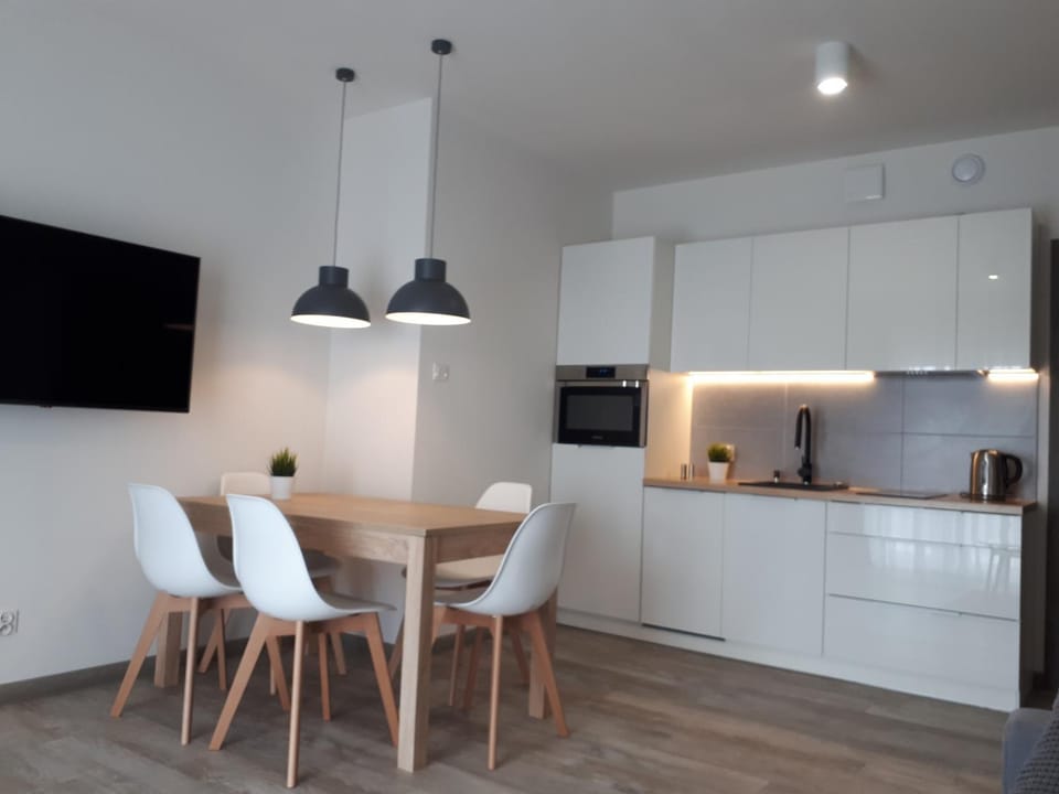 Kitchen or kitchenette, Dining area