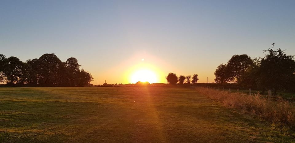 Natural landscape, Sunset
