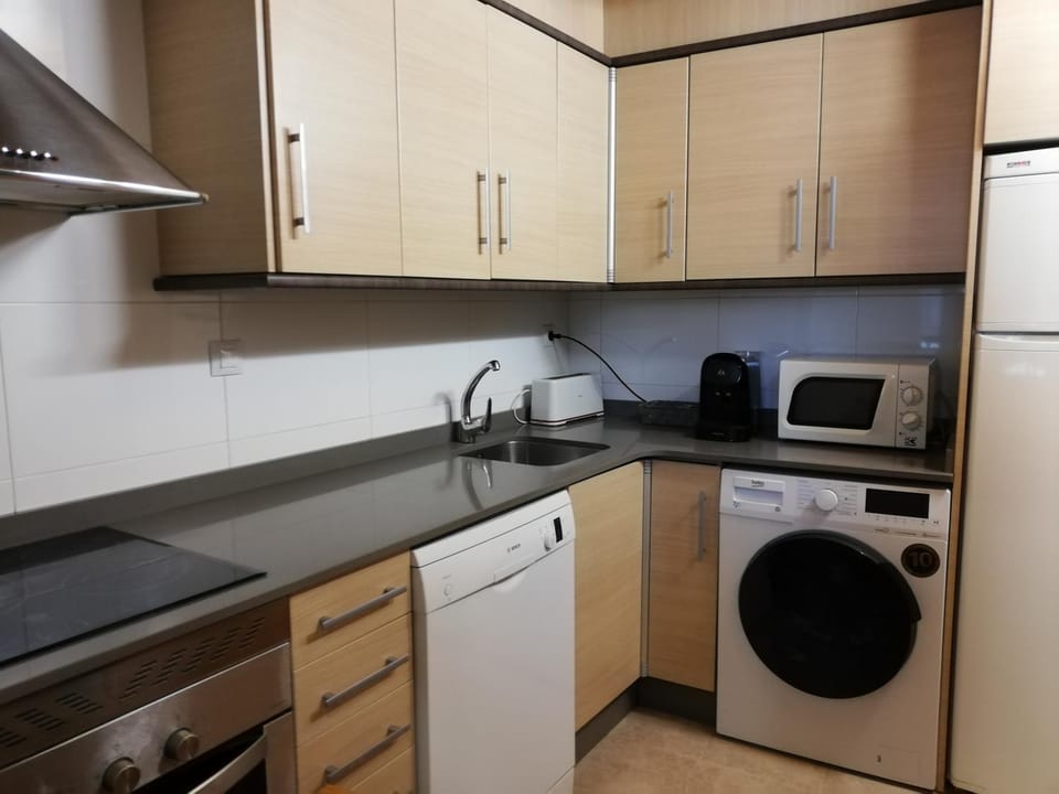Kitchen or kitchenette, kitchen