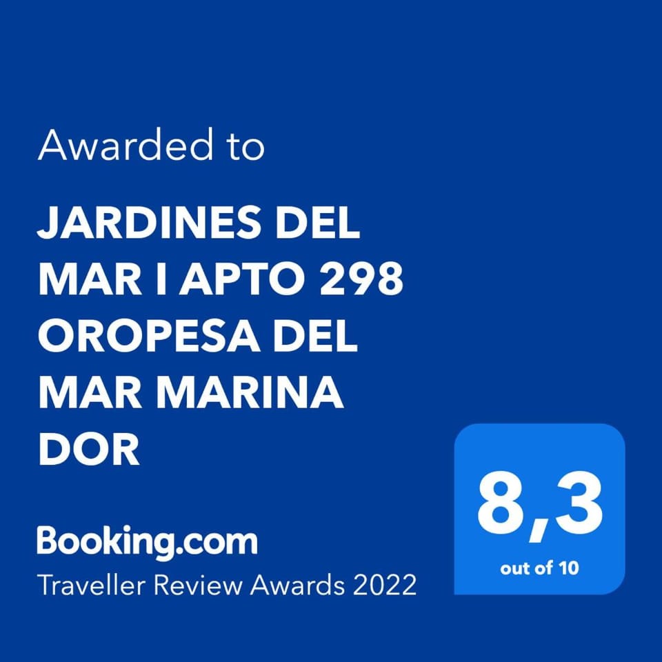 JARDINES DEL MAR I APTO 298 OROPESA DEL MAR MARINA DOR Apartment in Valencian Community