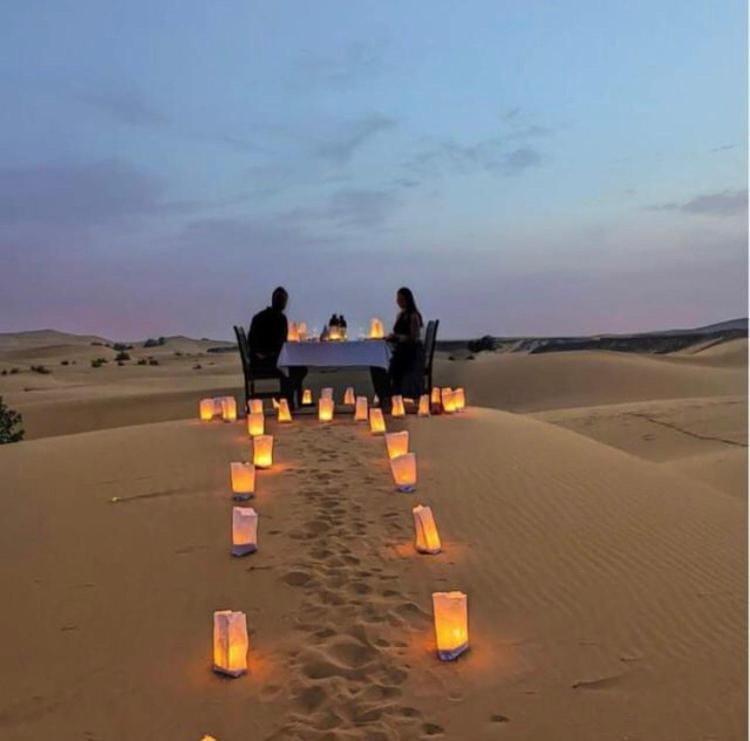 Bivouac Karim Sahara Luxury tent in Morocco
