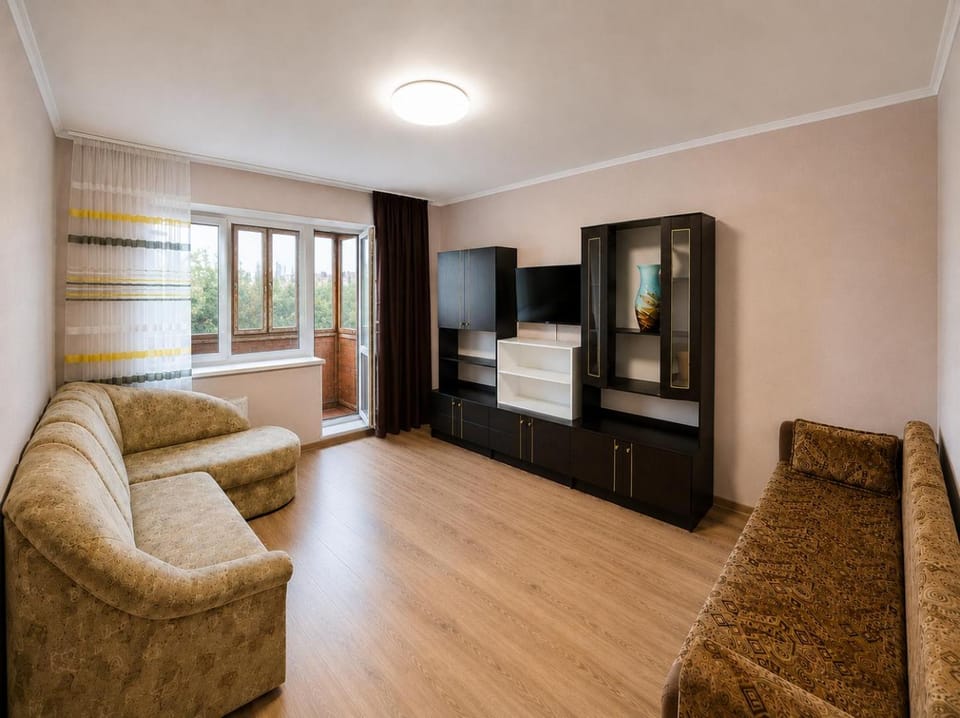 Bed, TV and multimedia, Living room, Bedroom