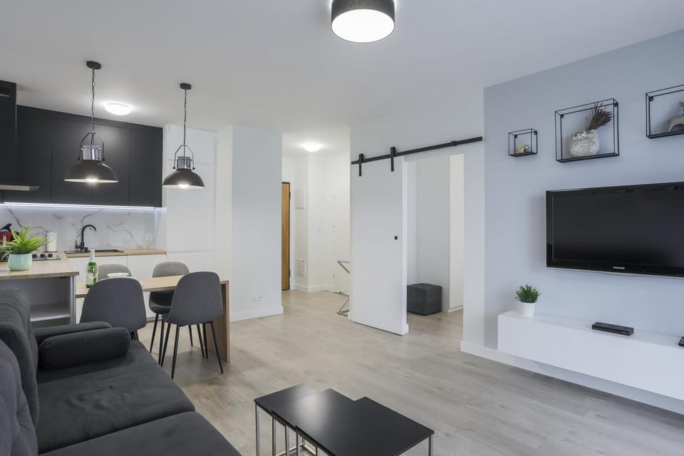 Apartament Gdańsk blisko Starego Miasta z widokiem na Marine Apartment in Gdansk