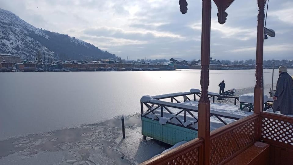 America group of houseboats Docked boat in India