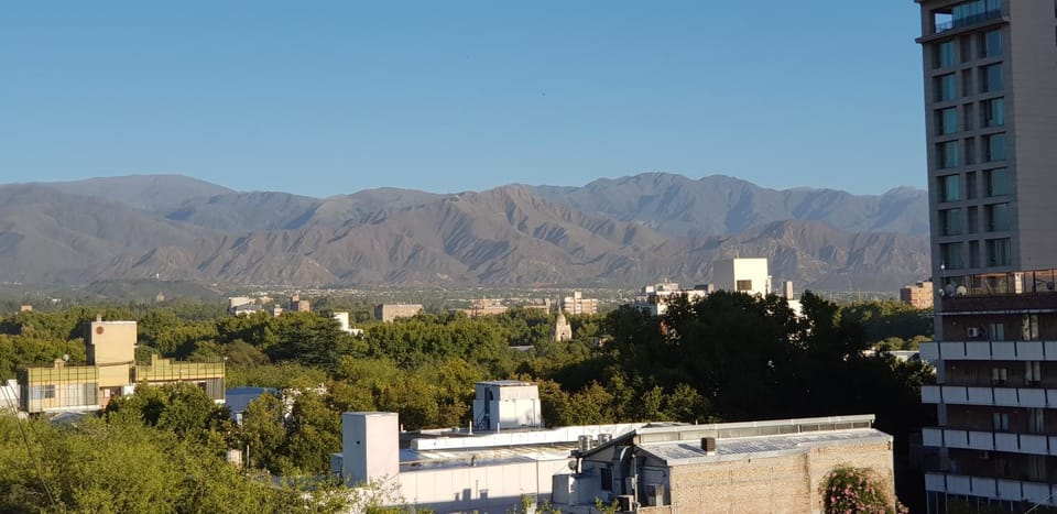 Day, Natural landscape, City view, Mountain view