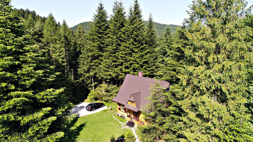 DOM NAD POTOKIEM Chalet in Lesser Poland Voivodeship