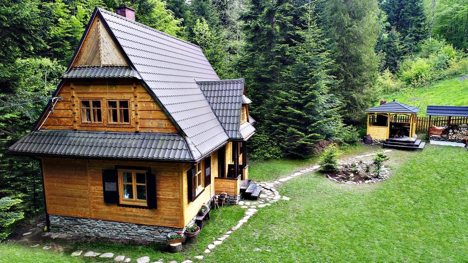 DOM NAD POTOKIEM Chalet in Lesser Poland Voivodeship
