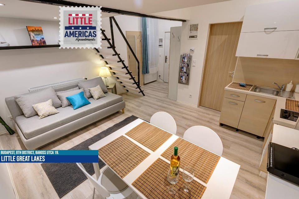 Kitchen or kitchenette, Living room, Photo of the whole room, Seating area