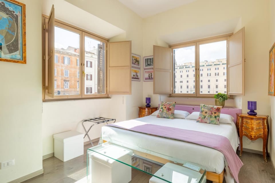 Bed, Landmark view