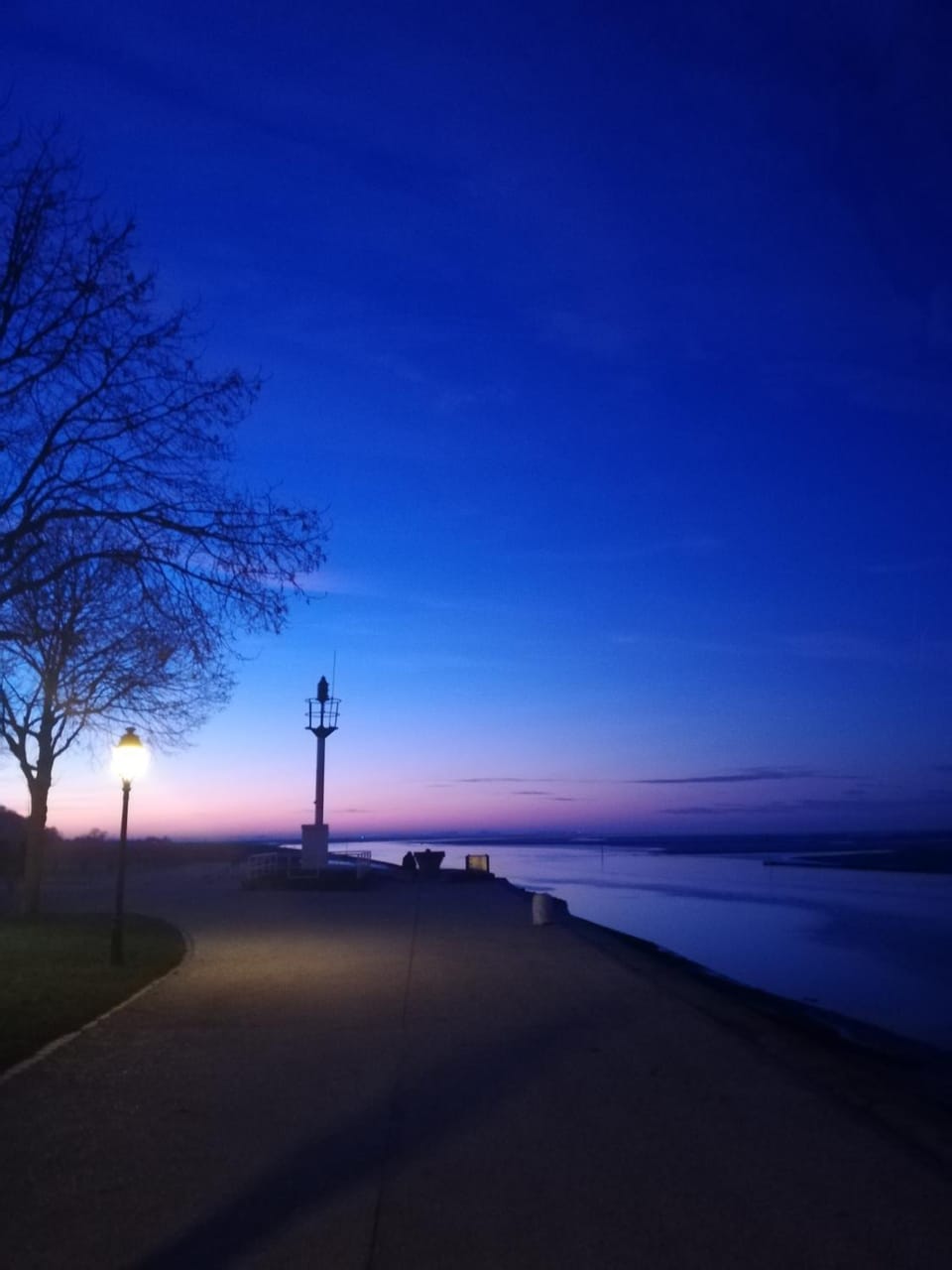 Natural landscape, Sea view, Sunset