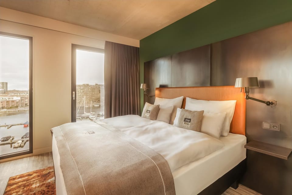 Bed, View (from property/room), Bedroom, air conditioner