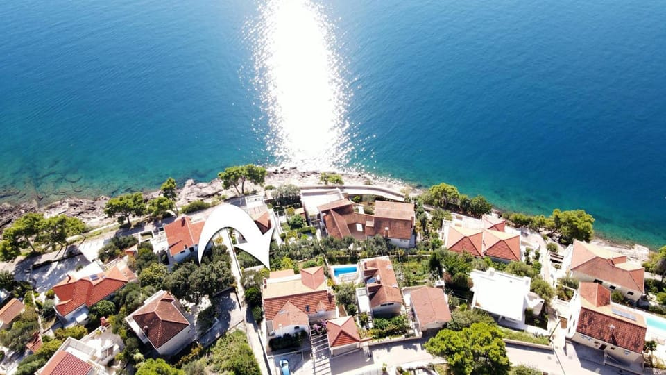 Property building, Bird's eye view, Beach, Sea view