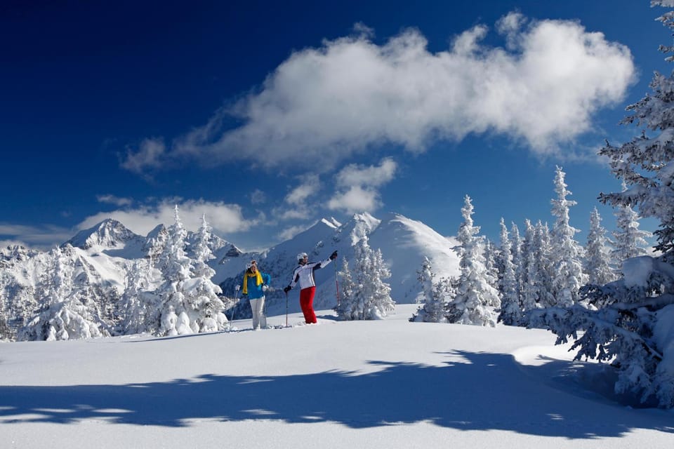 Winter, Skiing