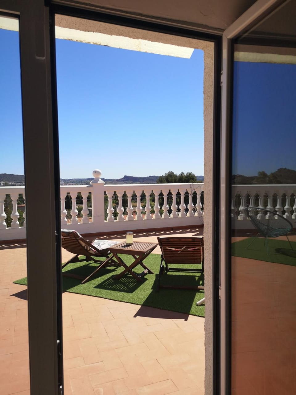 Patio, View (from property/room), Balcony/Terrace, sunbed