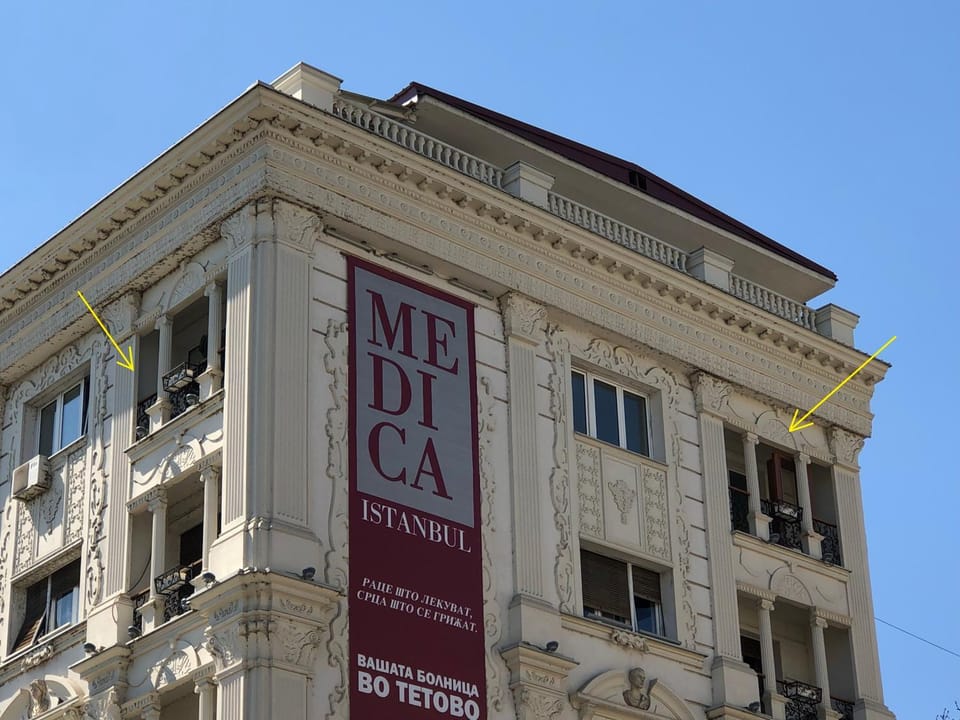 View (from property/room), Balcony/Terrace, Street view
