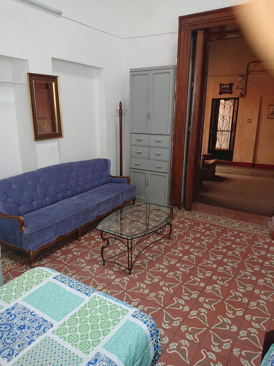 Bed, Living room, Photo of the whole room, Bedroom, wardrobe
