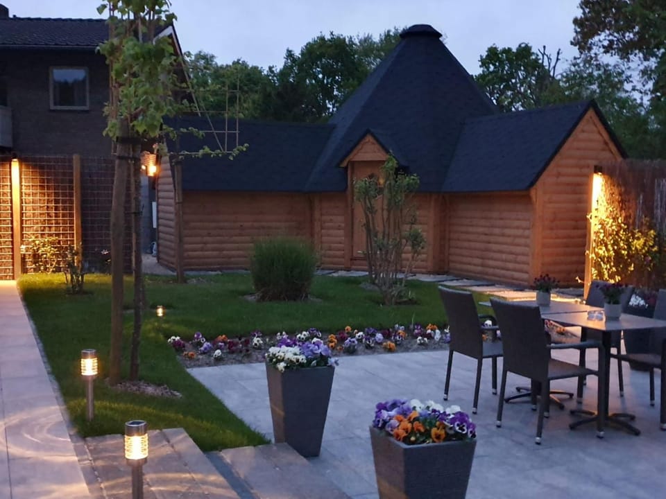 Property building, Patio, Garden